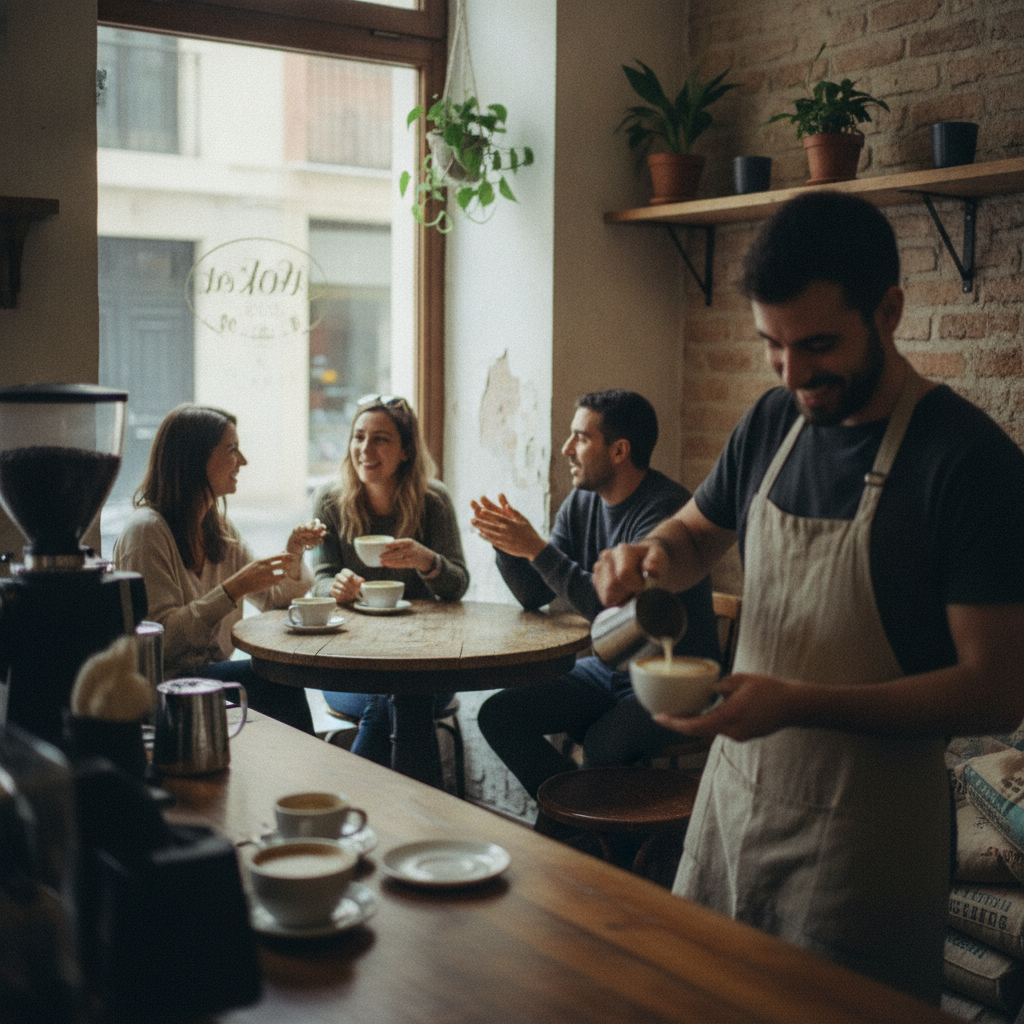 The Folks aterriza en España: llega la moda del café de especialidad de Lisboa - ZonaFranquicia