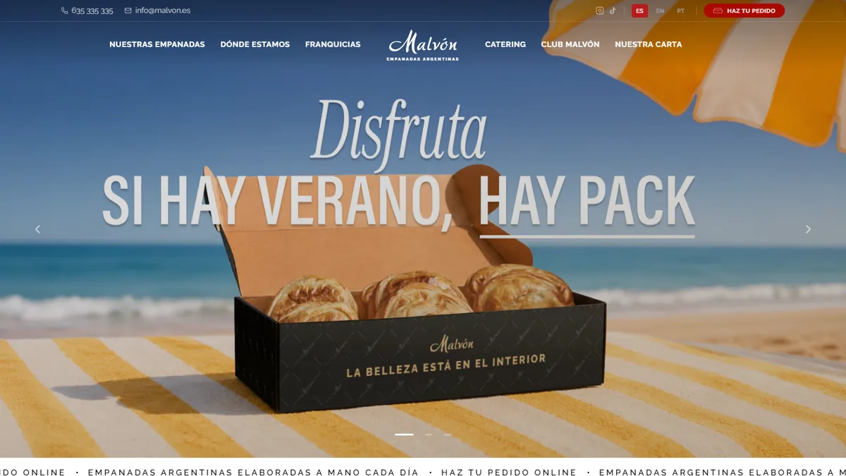 Franquicia Empanadas Malvón - Hostelería y Restauración - ZonaFranquicia
